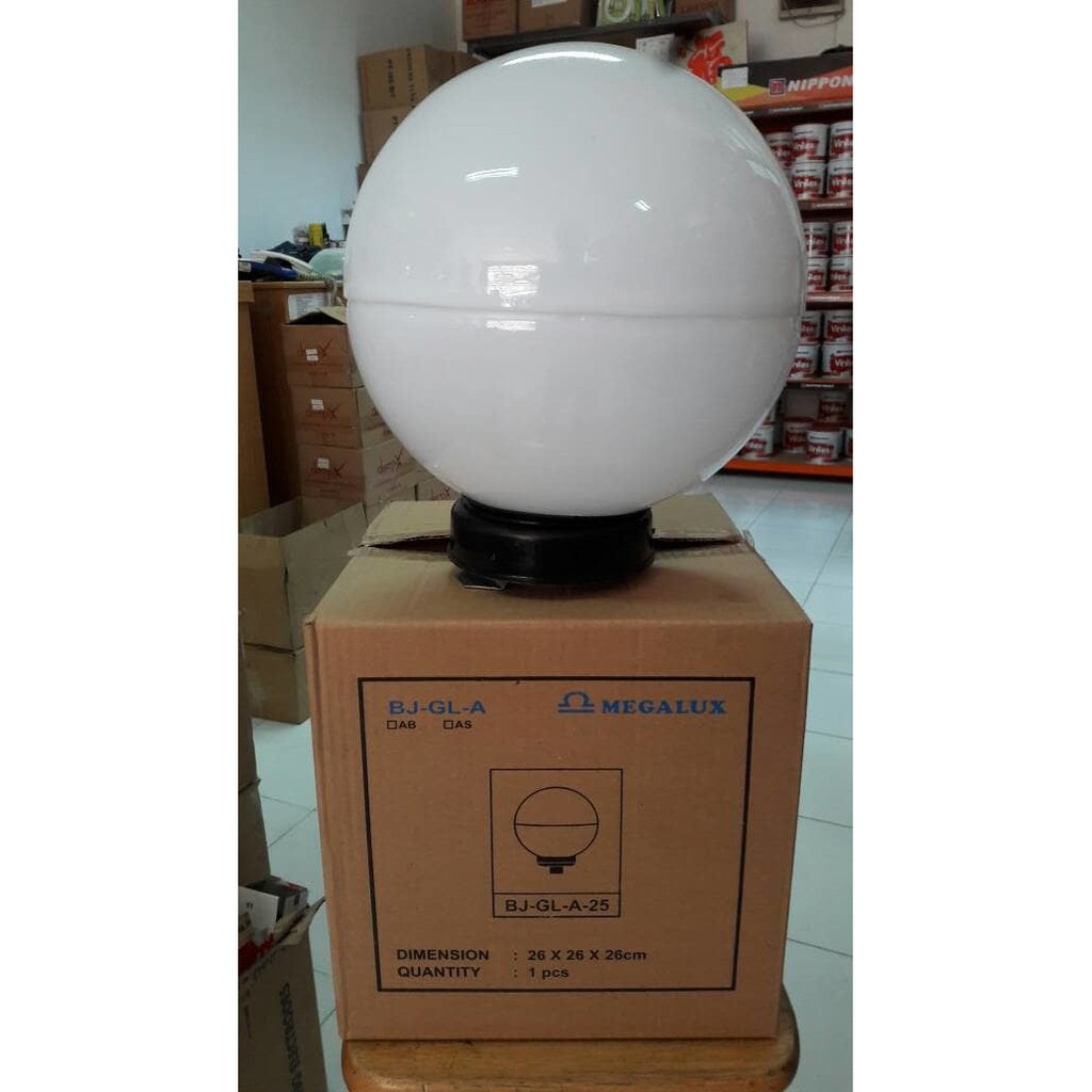 PROMO LAMPU TAMAN BULAT FITTING DIAMETER 25cm Shopee PROMO LAMPU TAMAN BULAT FITTING DIAMETER 25cm Shopee