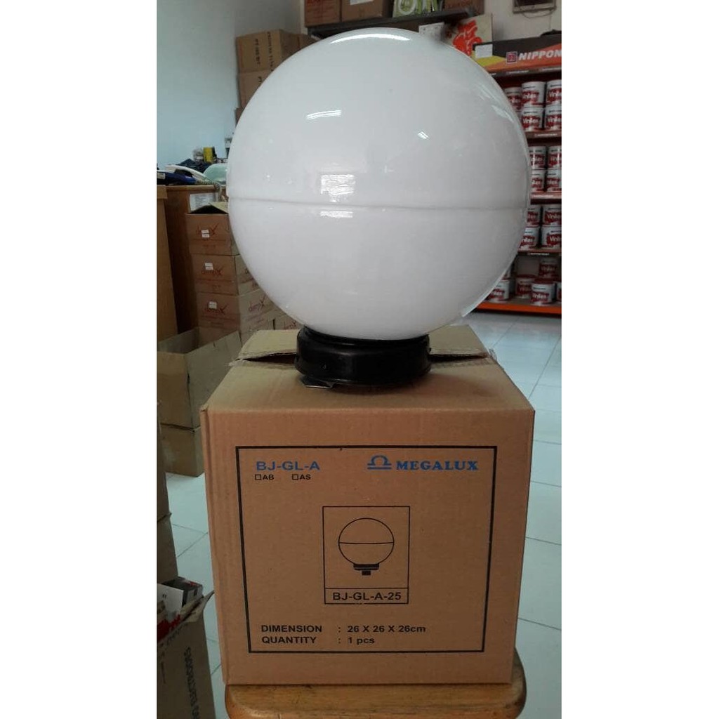 PROMO LAMPU  TAMAN  BULAT  FITTING DIAMETER  25cm Shopee 