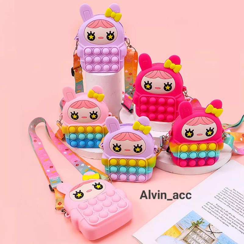 Sling Bag Pop It Anak, Tas Slempang Pot it Anak