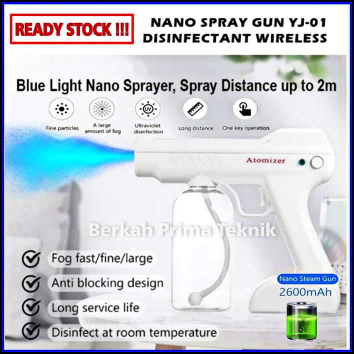 Nano Spray Gun Disinfectant Wireless Portable 800Ml