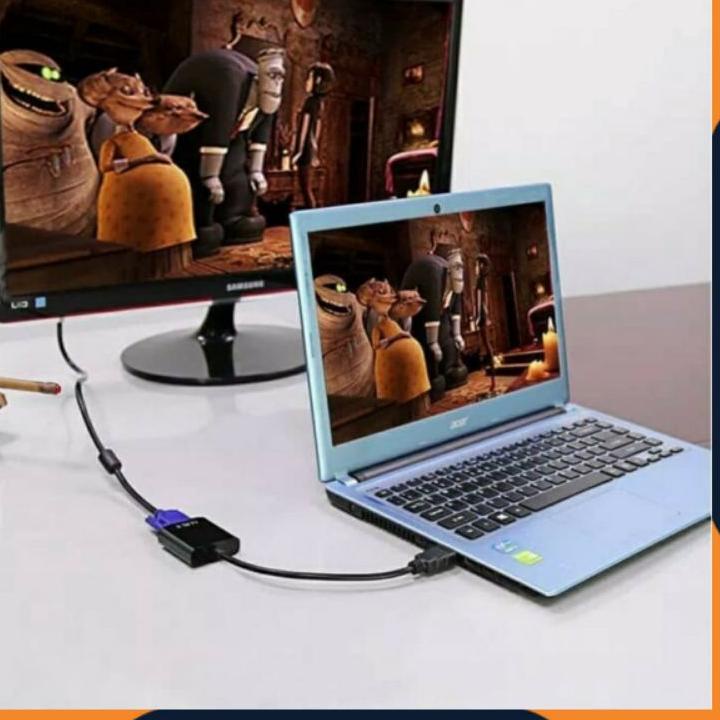 Promo Max--[COD] KABEL HDMI TO VGA FEMALE CONVERTER ADAPTER HDMI MALE KE VGA FEMALE / KABEL PS3 LAPT