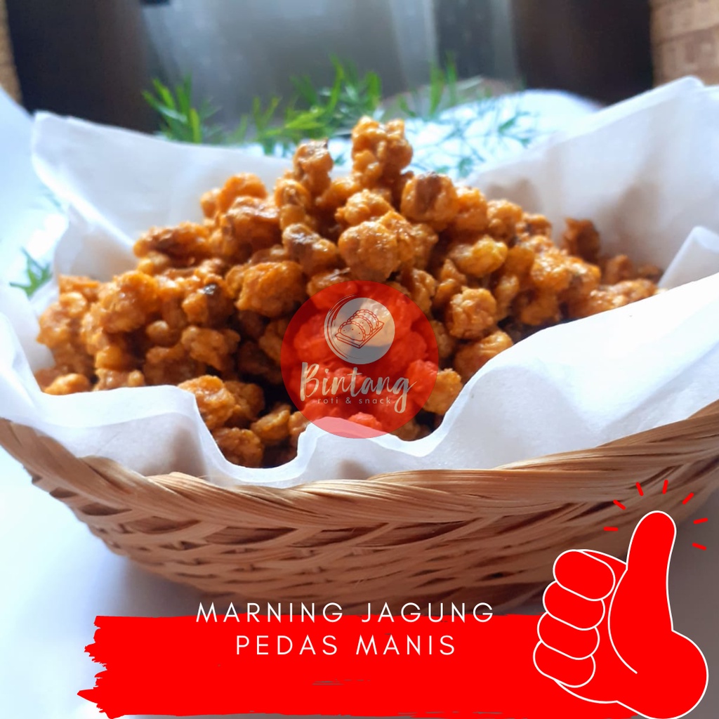 

Marning Jagung Pedas Manis | Marneng Jagung 500 gr