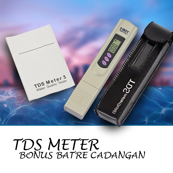 TDS Meter hidroponik alat ukur ppm hidroponik