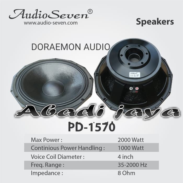 Speaker Audio seven PD 1570 original