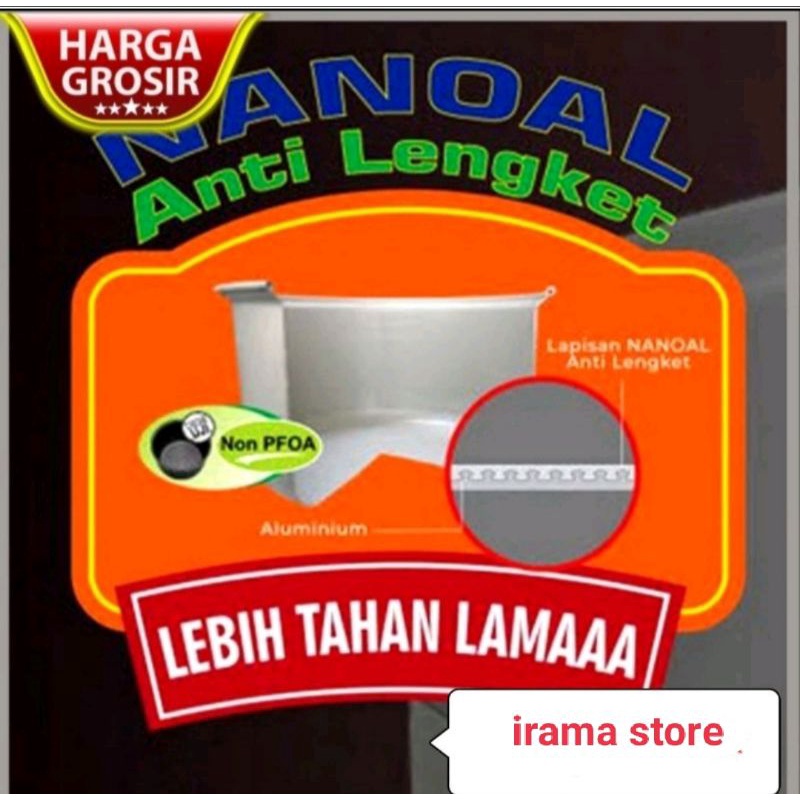 Panci teflon Magic Com Miyako Nanoal 1.8liter Original / Panci Miyako anti lengket 1.8L Original