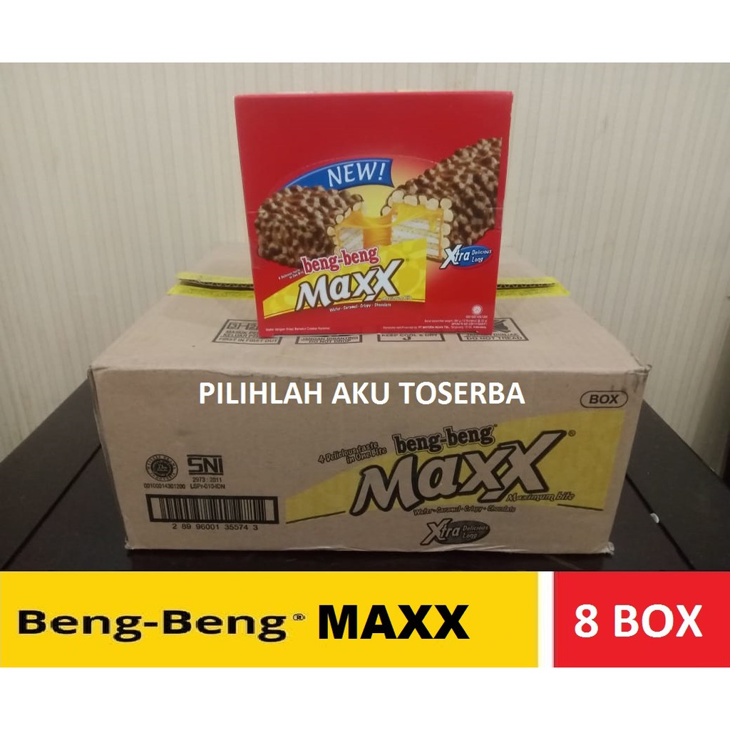 Beng-Beng Maxx - Beng Beng Maxx - 1 kardus isi 8 box (12 Pcs @32gr)