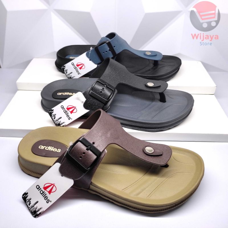 Ardiles 6001 Sandal Jepit Pria Sendal Karet Phylon Super Ringan Trendy untuk Kenyamanan dan Gaya Cowok Laki-laki