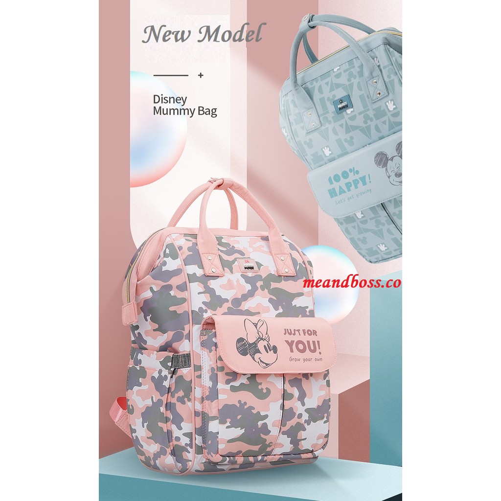 CHUBBI Tas Diaper Bag Disney Series Mocha All Varian