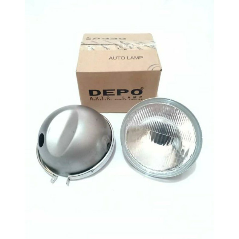 Batok Lampu L2G set reflektor Depo