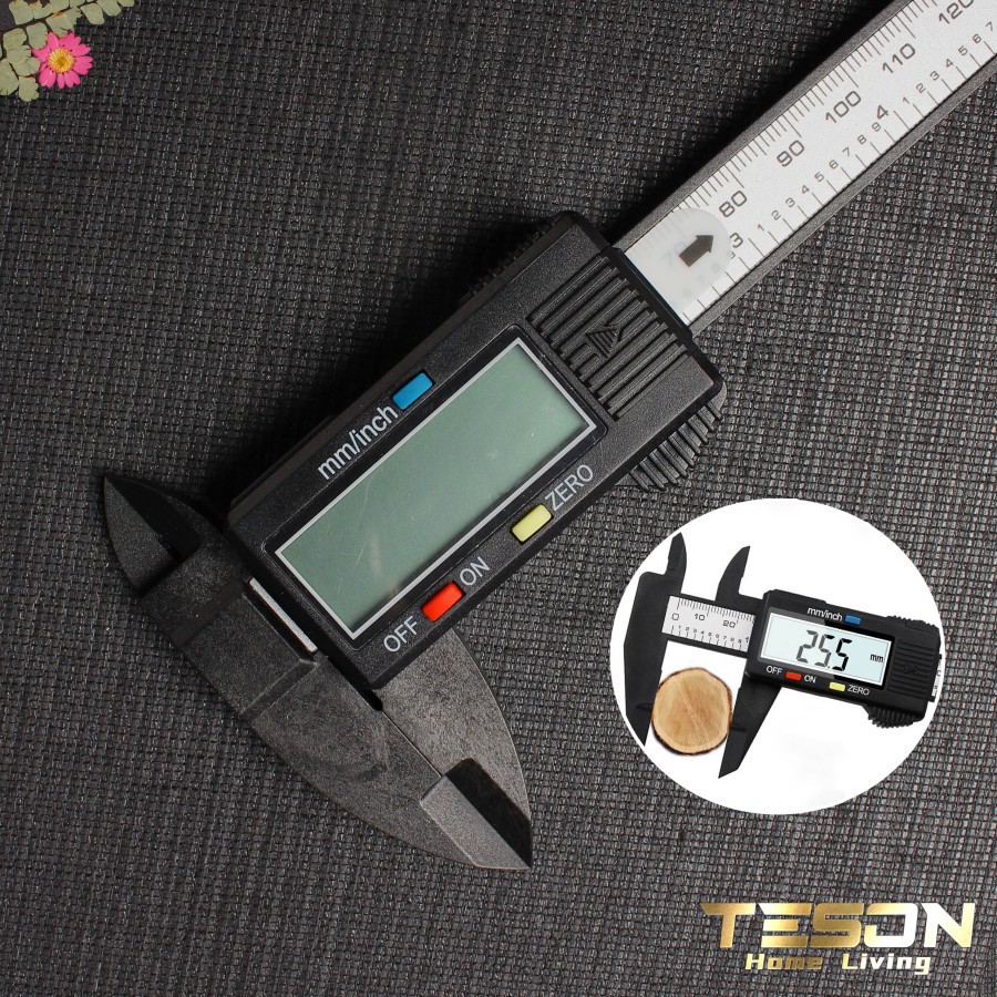 #TERMURAH!!! Jangka Sorong Digital Sigmat Sketmat LCD Vernier Caliper Carbon 150mm