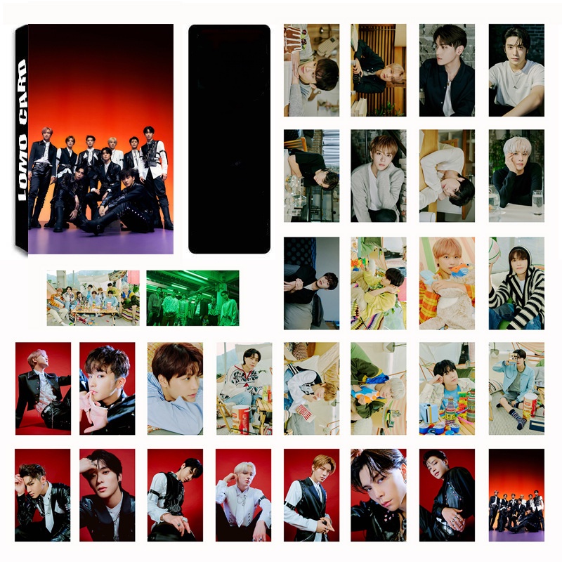 30pcs / set Kartu Lomo Foto NCT 127