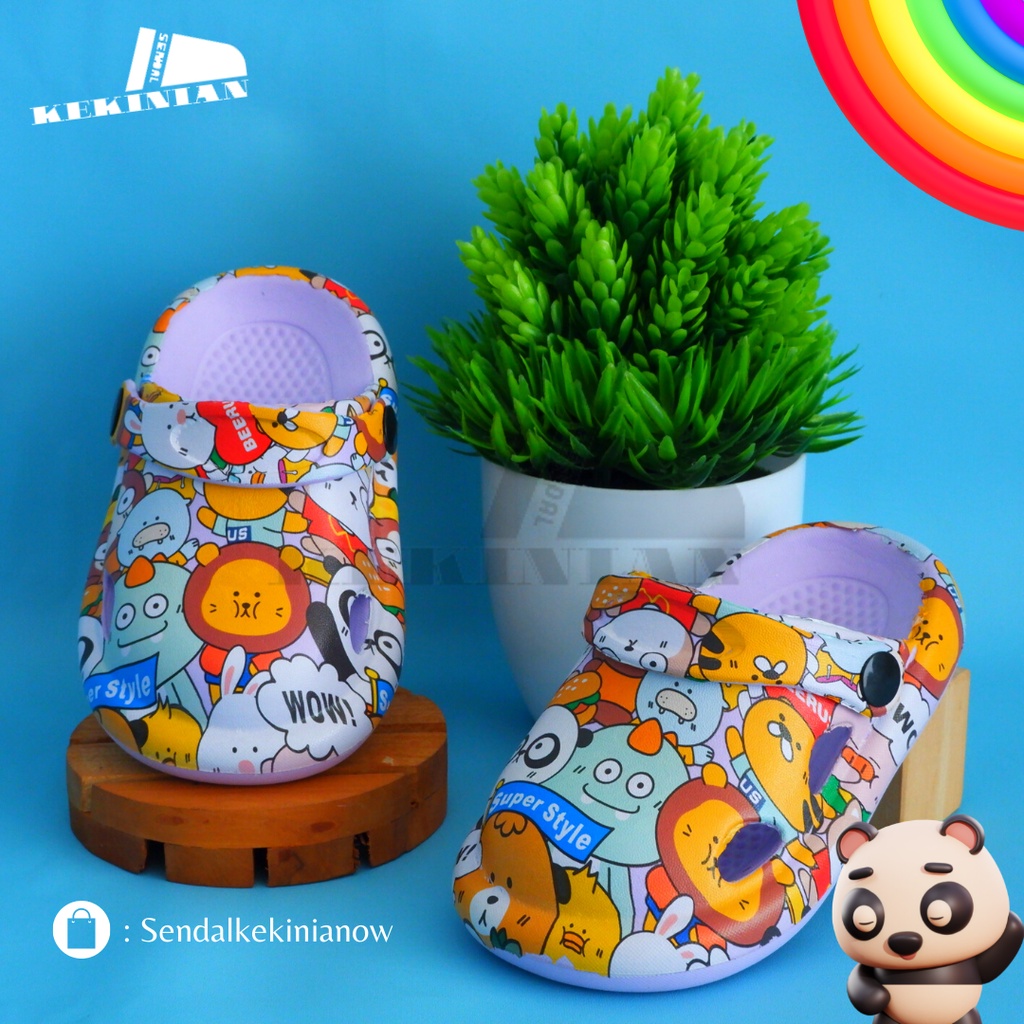 Sandal Kodok Anak Baby Series/ Sendal anak /Sandal anak Sendal anak motif/Sandal anak motif