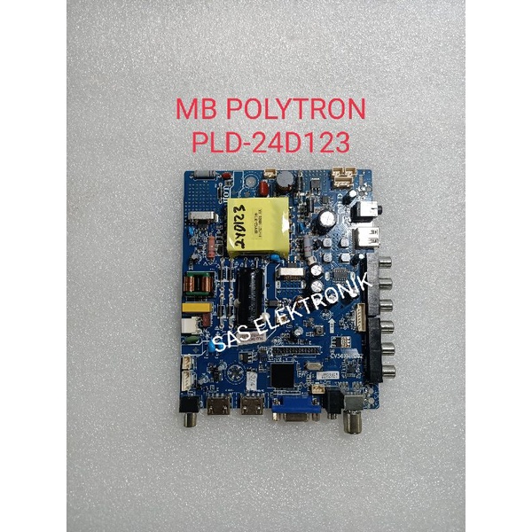 MB MOTHERBOARD MAINBOARD MESIN TV LED POLYTRON 24 INCH PLD-24D123F PLD-24D123 PLD24D123