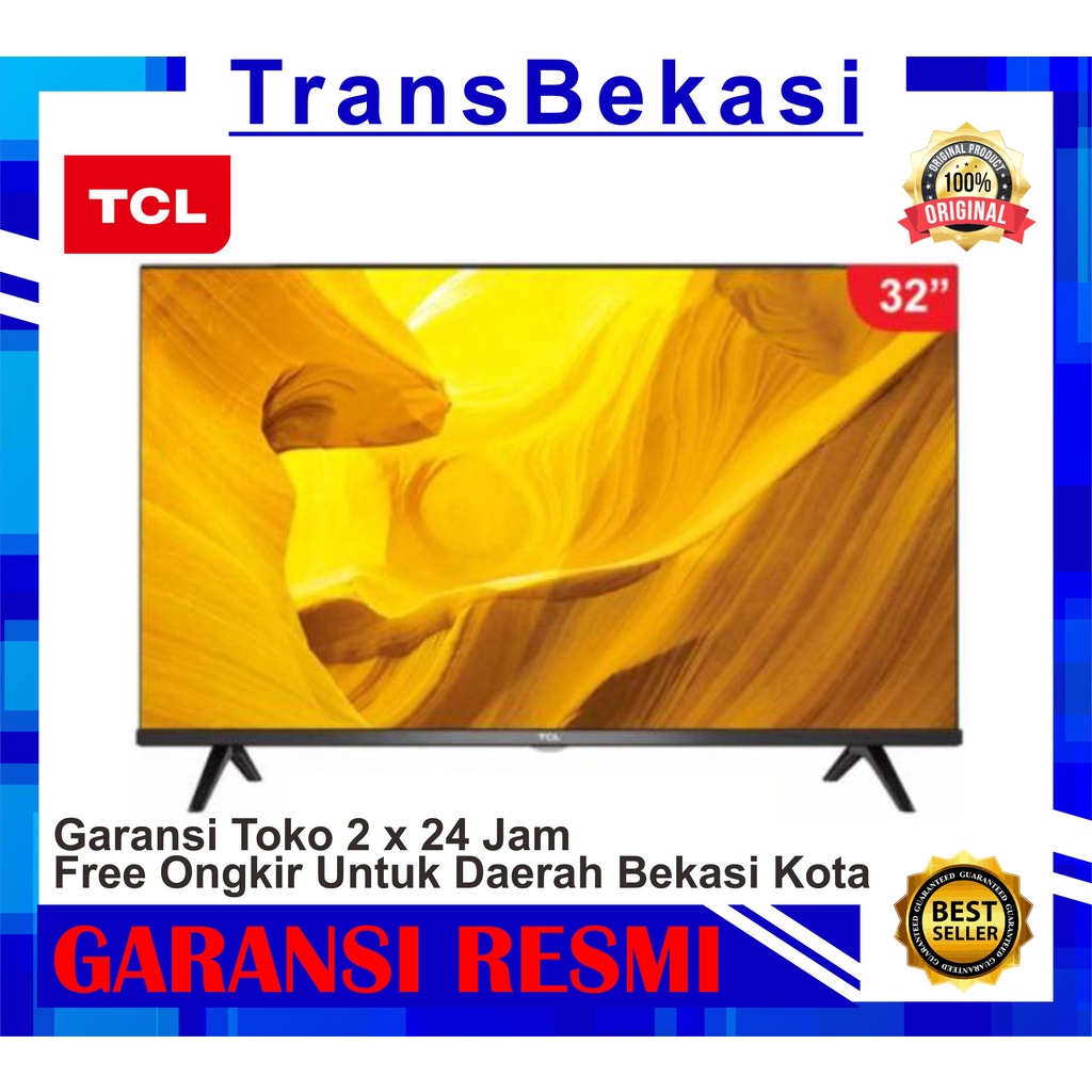 TV LED TCL 32A5+ ANDROID SMART TV 32 INCH 32A5 ANDROID 11