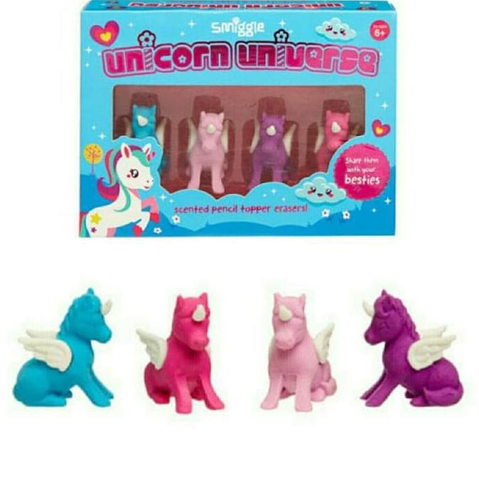 

READY Smiggle Unicorn Eraser Box Original