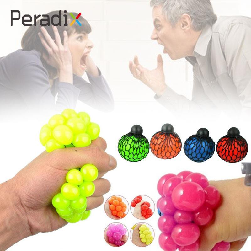 Squishy Ball Color Changing Anggur Anti Stress Ball Squishy Genggam Jaring Mainan Squishy Shopee Indonesia