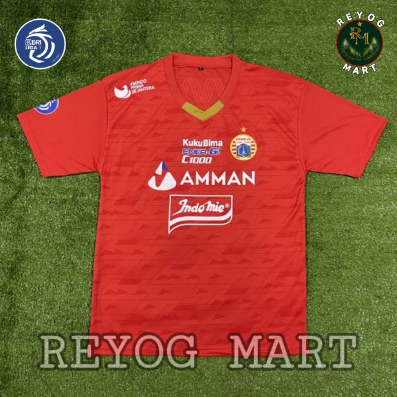 JERSEY PERSIJA JAKARTA HOME 2021 - 2022 BRI LIGA 1 MERAH TERBARU LOKAL