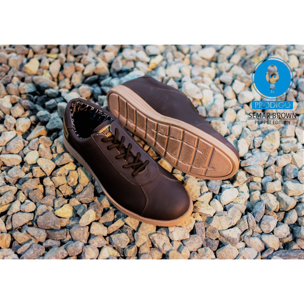 SEPATU SNEAKER PRIA ORIGINAL PRODIGO SEMAR BROWN TOTOSURYO x PRODIGO FOOTWEAR SEPATU SNEAKERS PRIA
