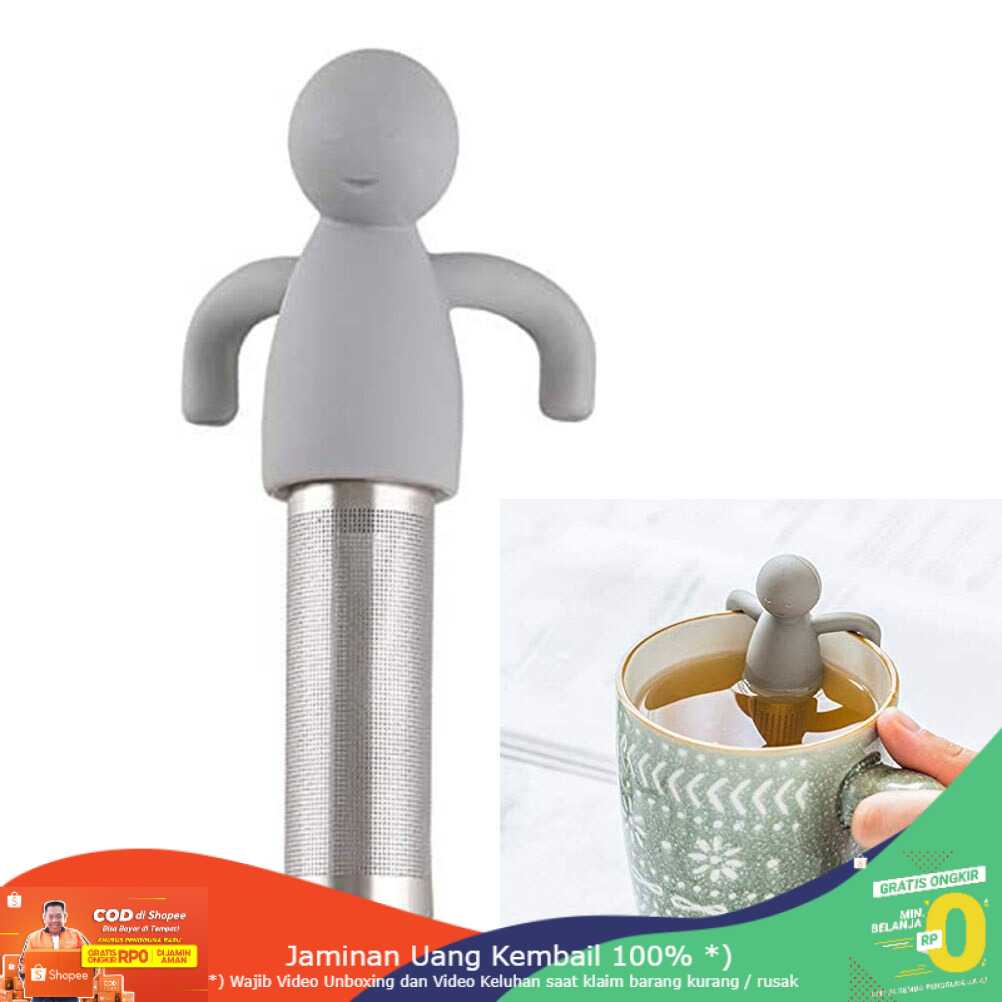 (BISA COD) RVOSTR BalmyDays Saringan Teh Tea Filter Infuser Filter Chilling Man - K523