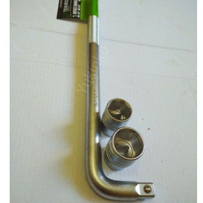 Kunci Cvt Tekiro Sok Set 19 - 22 mm + Gagang Sok L Tekiro