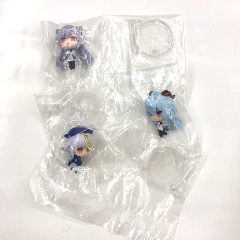 Genshin Impact Bushiroad Mini Figure Qiqi Ganyu Keqing