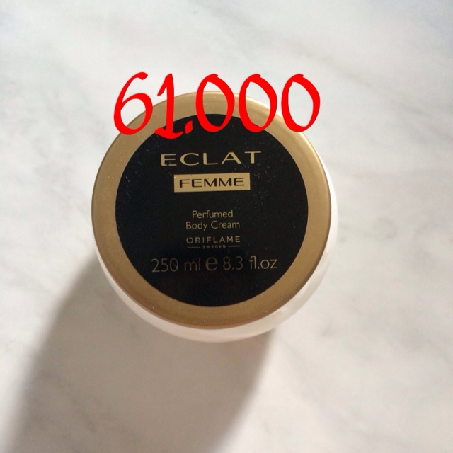 eclat femme, eclat, body cream, eclat femme body cream, oriflame