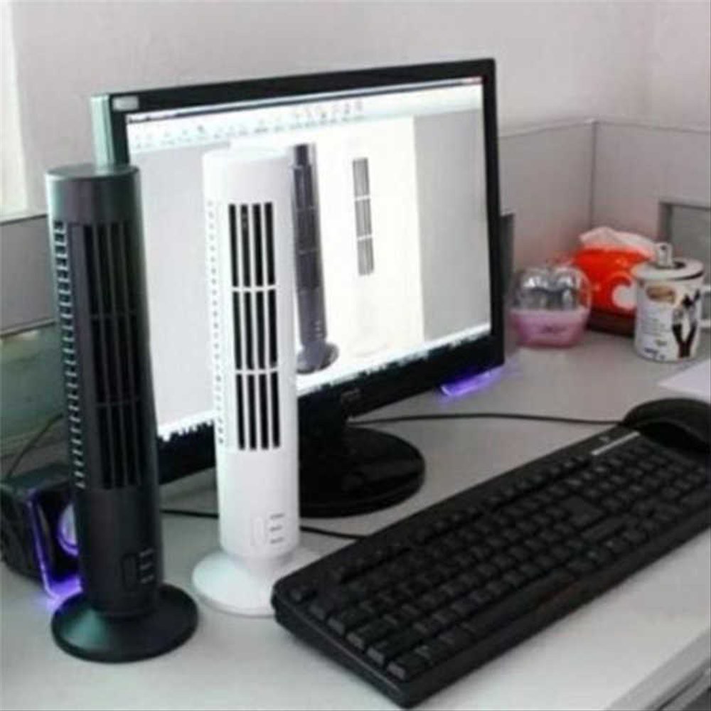 mini tower fan / desktop fan / kipas angin meja / kipas meja /  kipas unik usb / tower fan usb