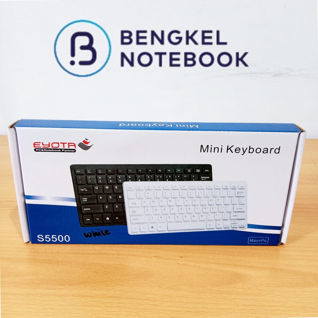 Keyboard Mini USB White S5500