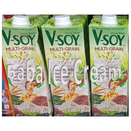 

Vsoy Susu Kedelai Multi-Grain 1000 Ml