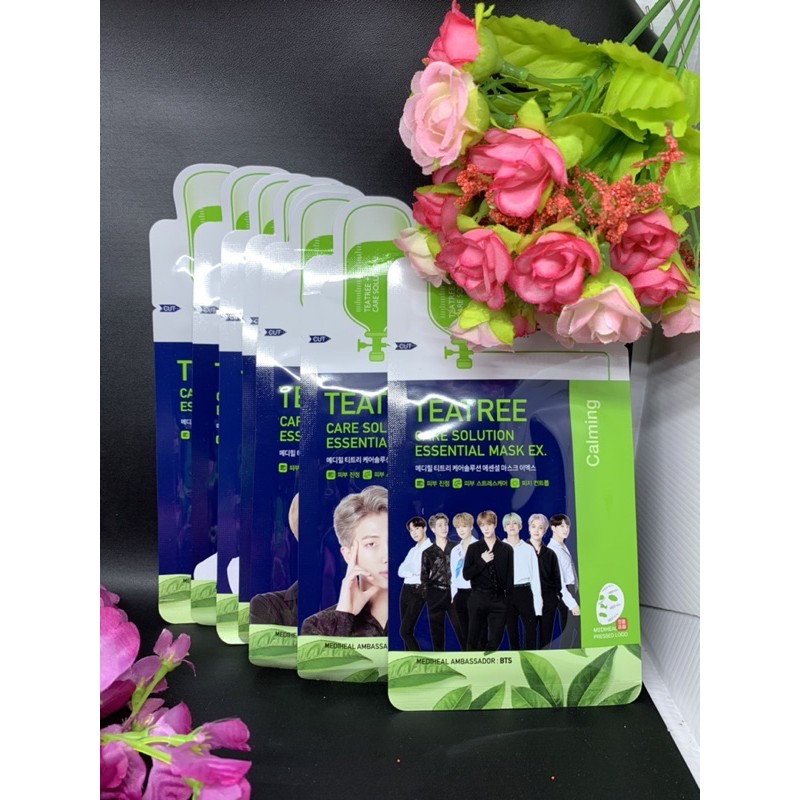 Masker MEDIHEAL BTS TEA TREE EDITION with official PC