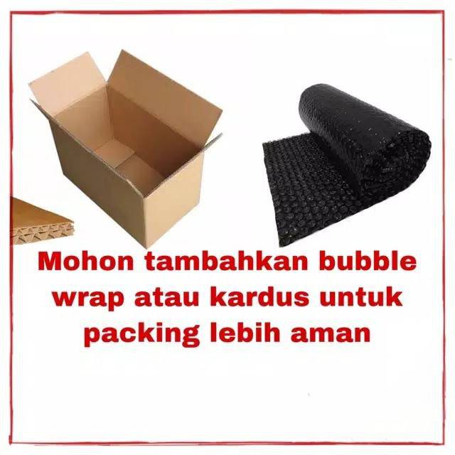 AGAR BARANG LEBIH AMAN TAMBAHKAN KARDUS + BUBBLE WRAP