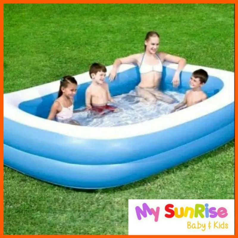 Inflatable Swimming Pool Kolam Kotak Bestway 54006