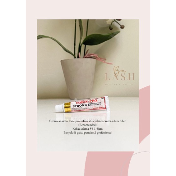 Cream Anestesi Sulam alis bibir Forte Pro