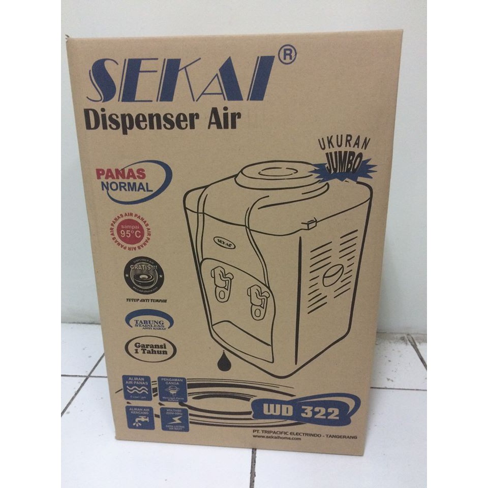 Sekai WD 322 Dispenser Air Portable - Hot &amp; Normal