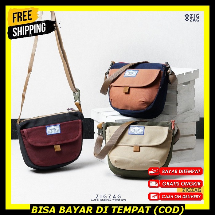 Tas Selempang Pria Terbaru 2022 Tas Kecil Anti Air Selempang Cowok Import Keren Sling Bag Distro Ori