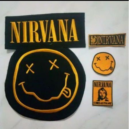 patch bordir besar Nirvana