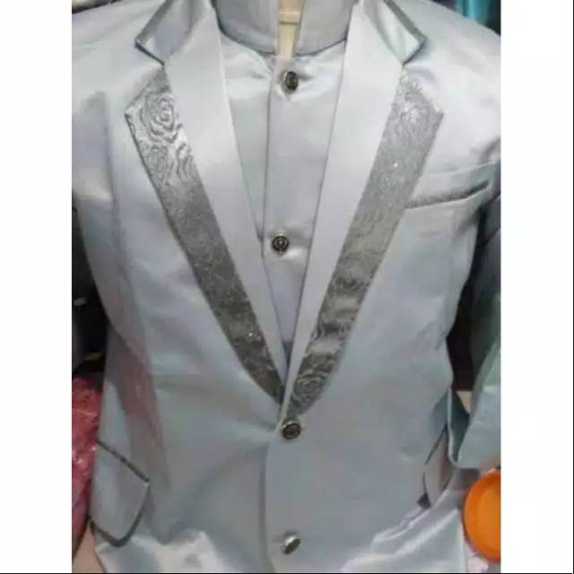 Jas pengantin konplit SILVER
