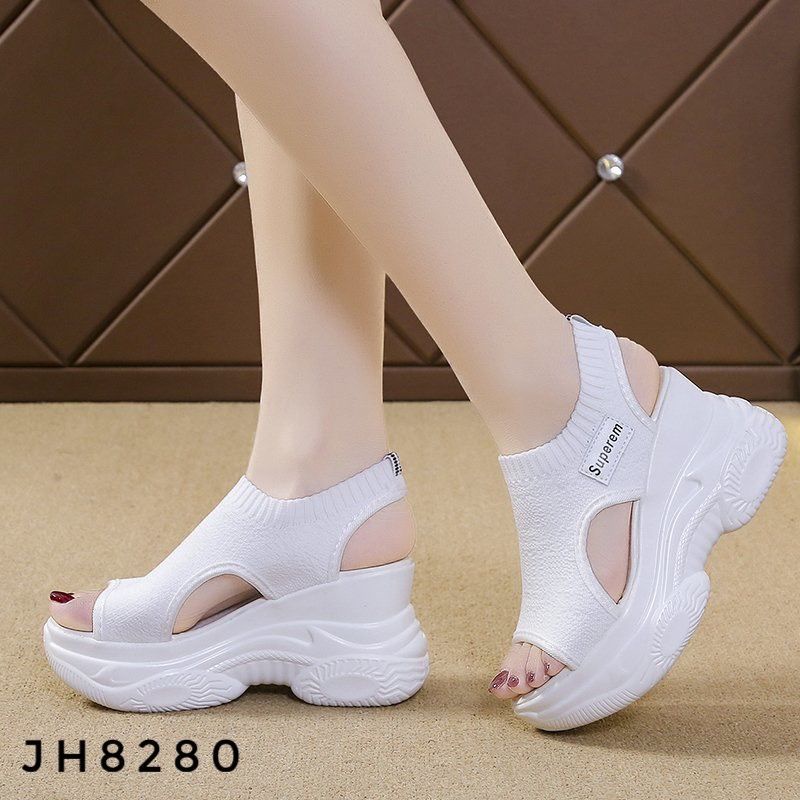 Sepatu wanita wedges import fashion korea #jh8280