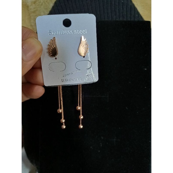 Anting titanium premium,tidak luntur,