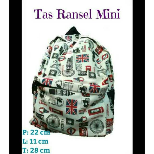 TAS RANSEL MINI - SOVENIR UNIK KHAS JOGJA