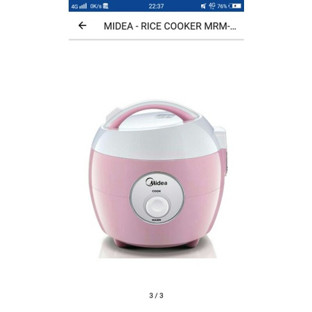 MIDEA RICE COOKER MRM2001