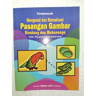 Jual BUKU AKTIFITAS ANAK - BUKU MENGENAL BINATANG - BUKU MEMASANGKAN