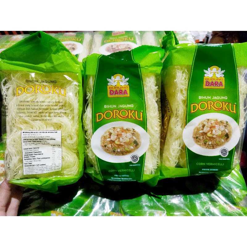 BIHUN JAGUNG DOROKU | DOROMAS isi 4pc cap burung dara