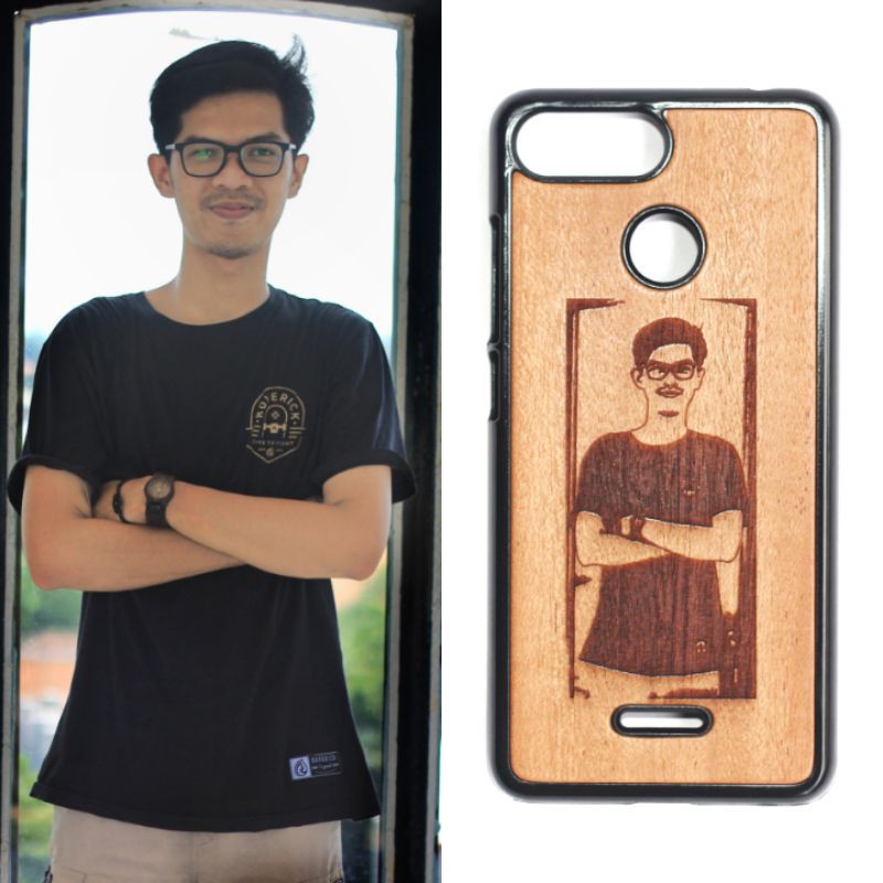 KARAFURU hardcase kayu custom poto