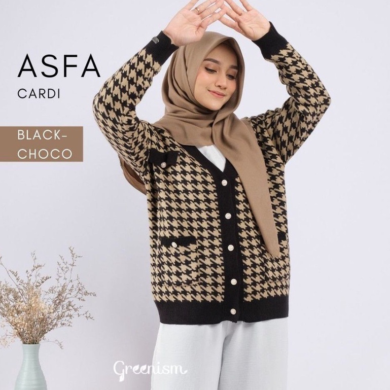 Greenism ASFA Cardigan Quality Premium
