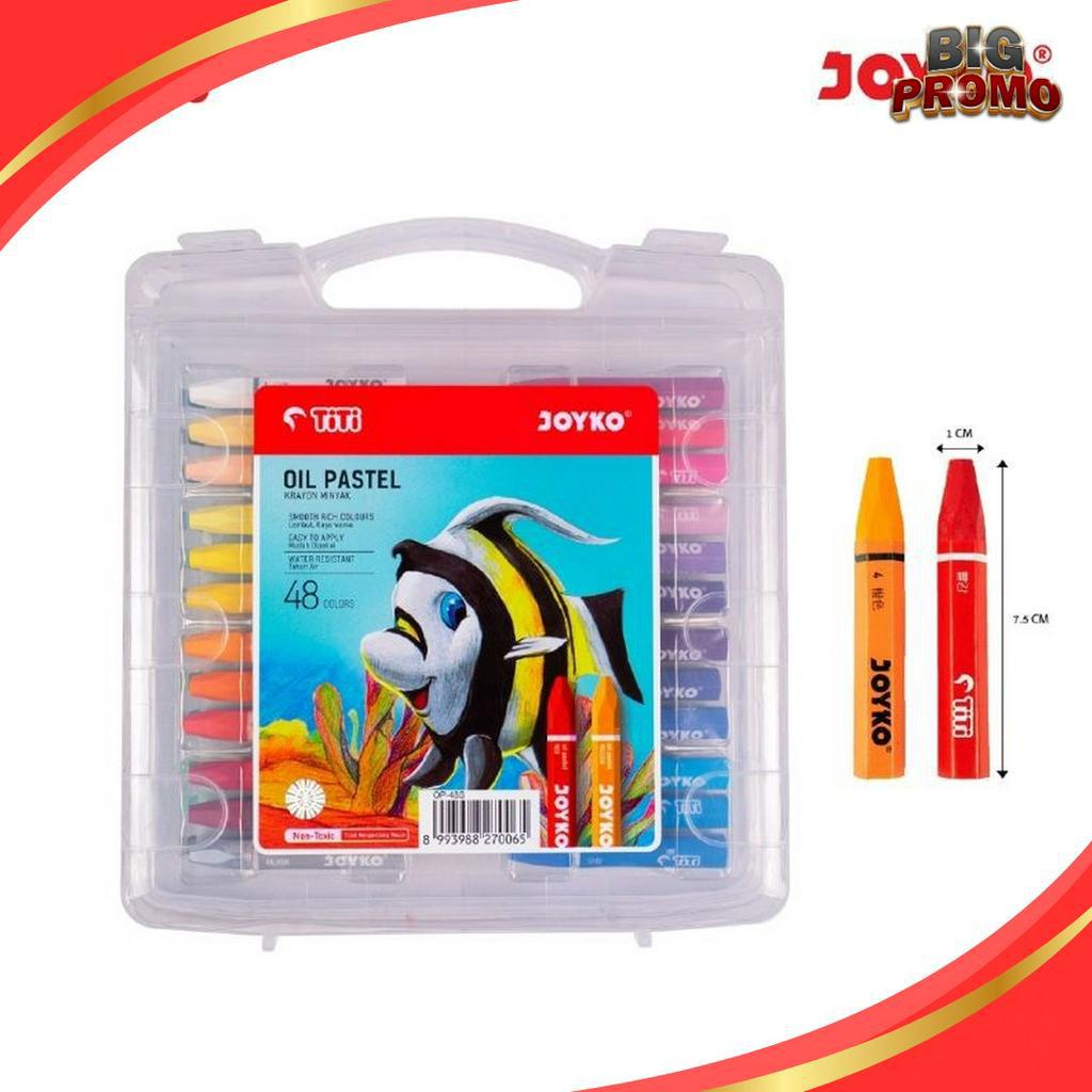 

PROMO HARI INI Crayon Oil Pastel Joyko OP48S 48 Warna Krayon Minyak Case