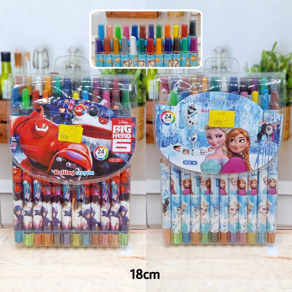 

CRAYON PANJANG PENSIL WARNA ISI 24WARNA