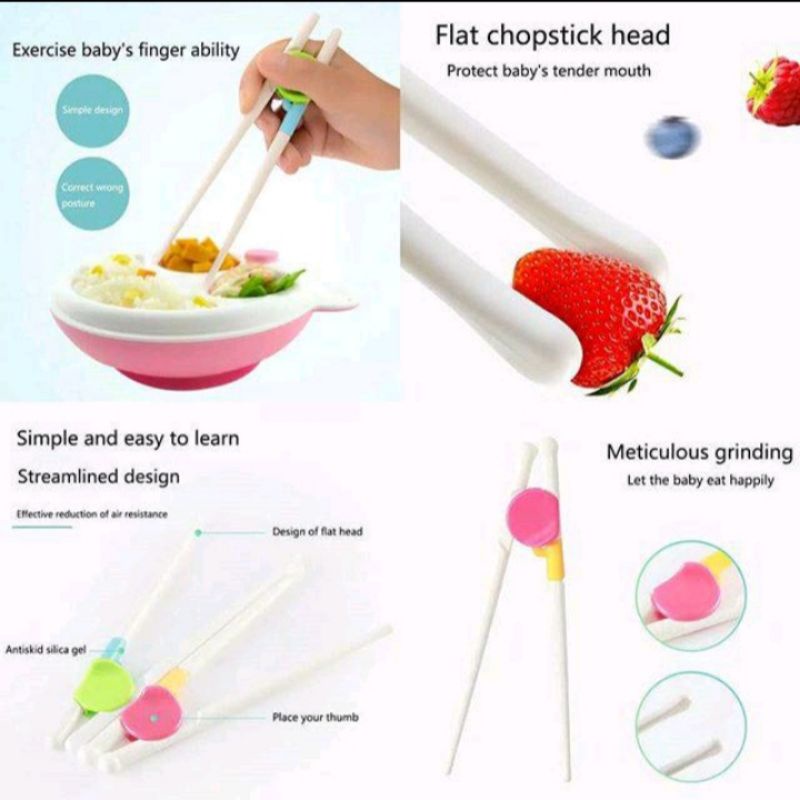 [COD]CHILDREN CHOPSTICK / SUMPIT BELAJAR ANAK / SUMPIT BELAJAR MOTORIK ANAK