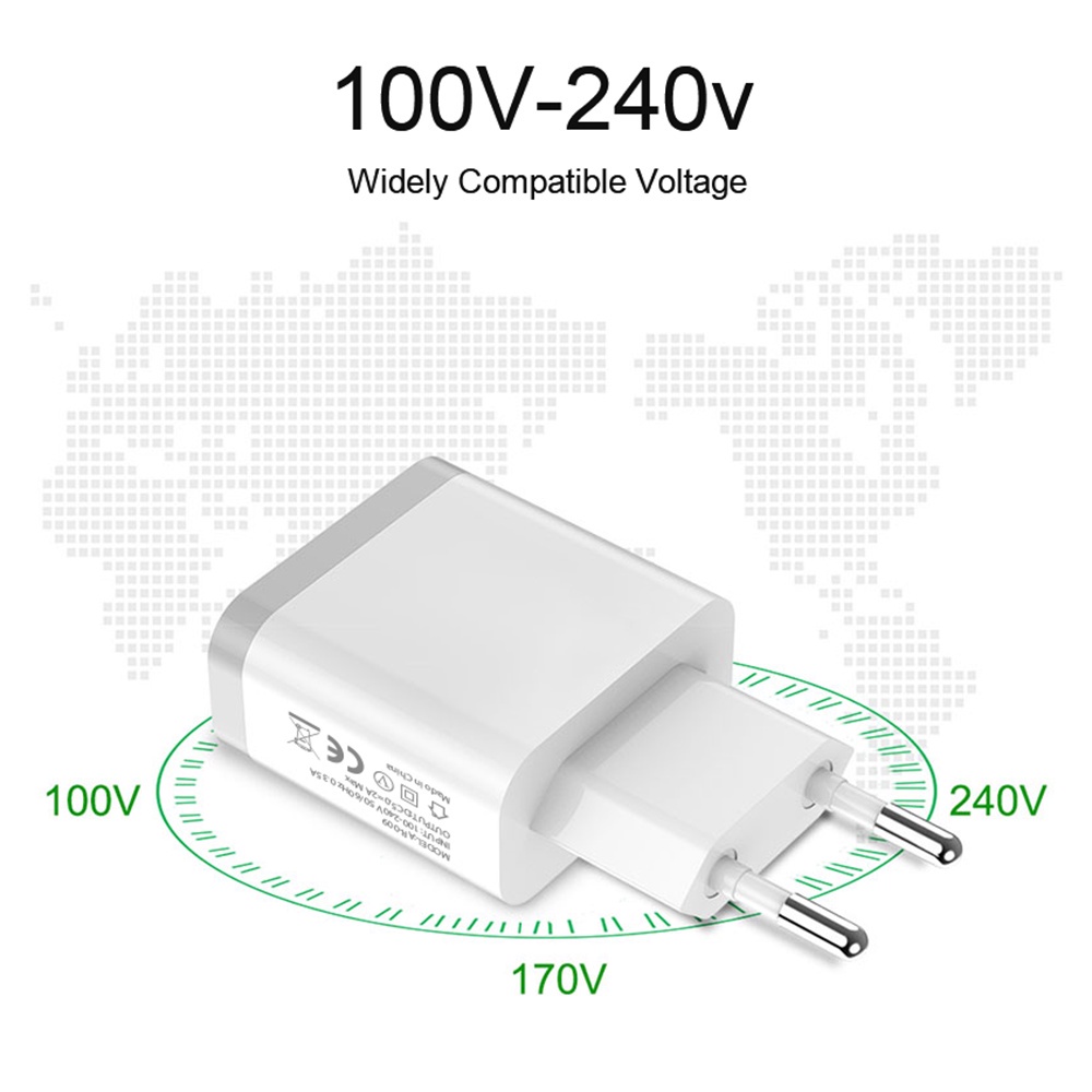 CHARGER FAST CHARGING MI 8 QUALCOM 3.0 MICRO USB DAN TYPE C USB