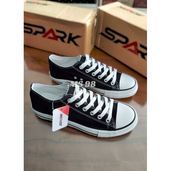sepatu SPARK sneakers pria casual 39-44 hitam putih